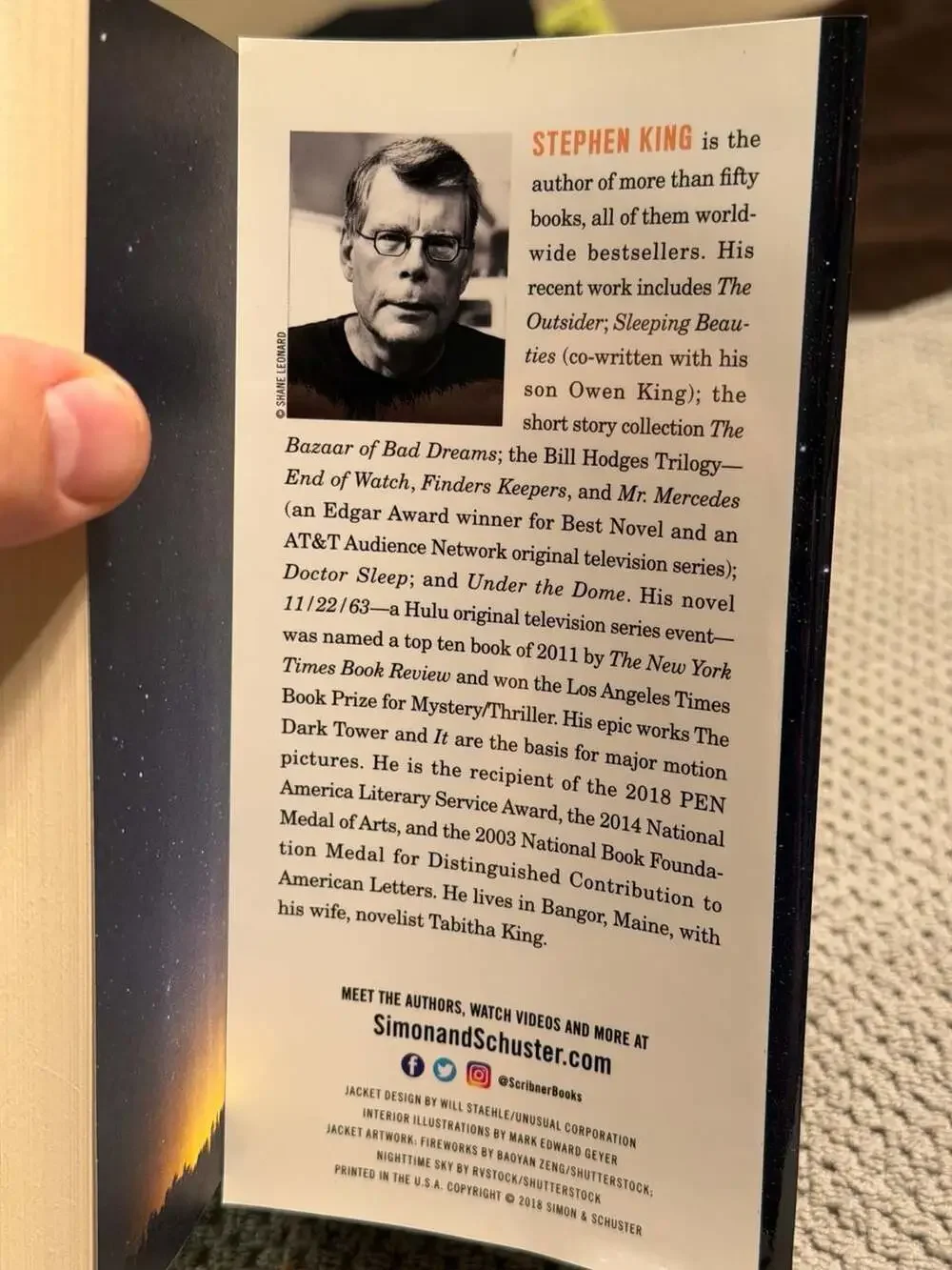 The Girl Who Loved Tom Gordon Stephen King & Elevation First Edition Hardcover
